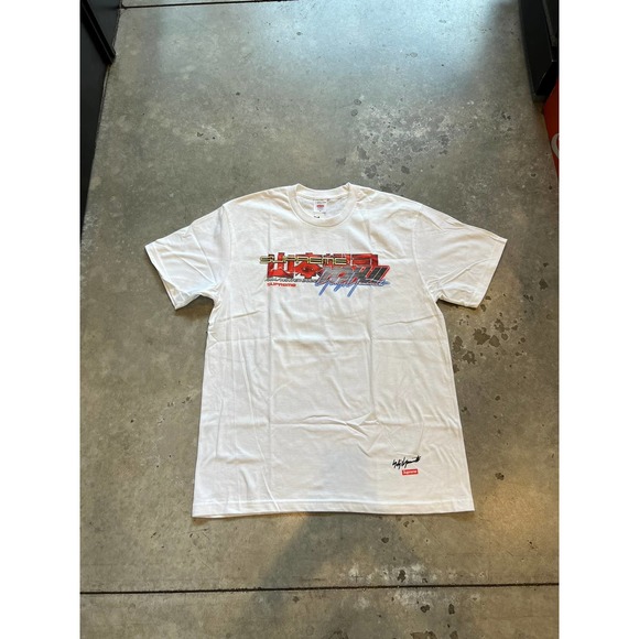 Supreme Yohji Yamamoto Tekken White Tee Size Medium